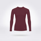 تيشرت نسائي ليكرا بأكمام طويلة - نبيتي