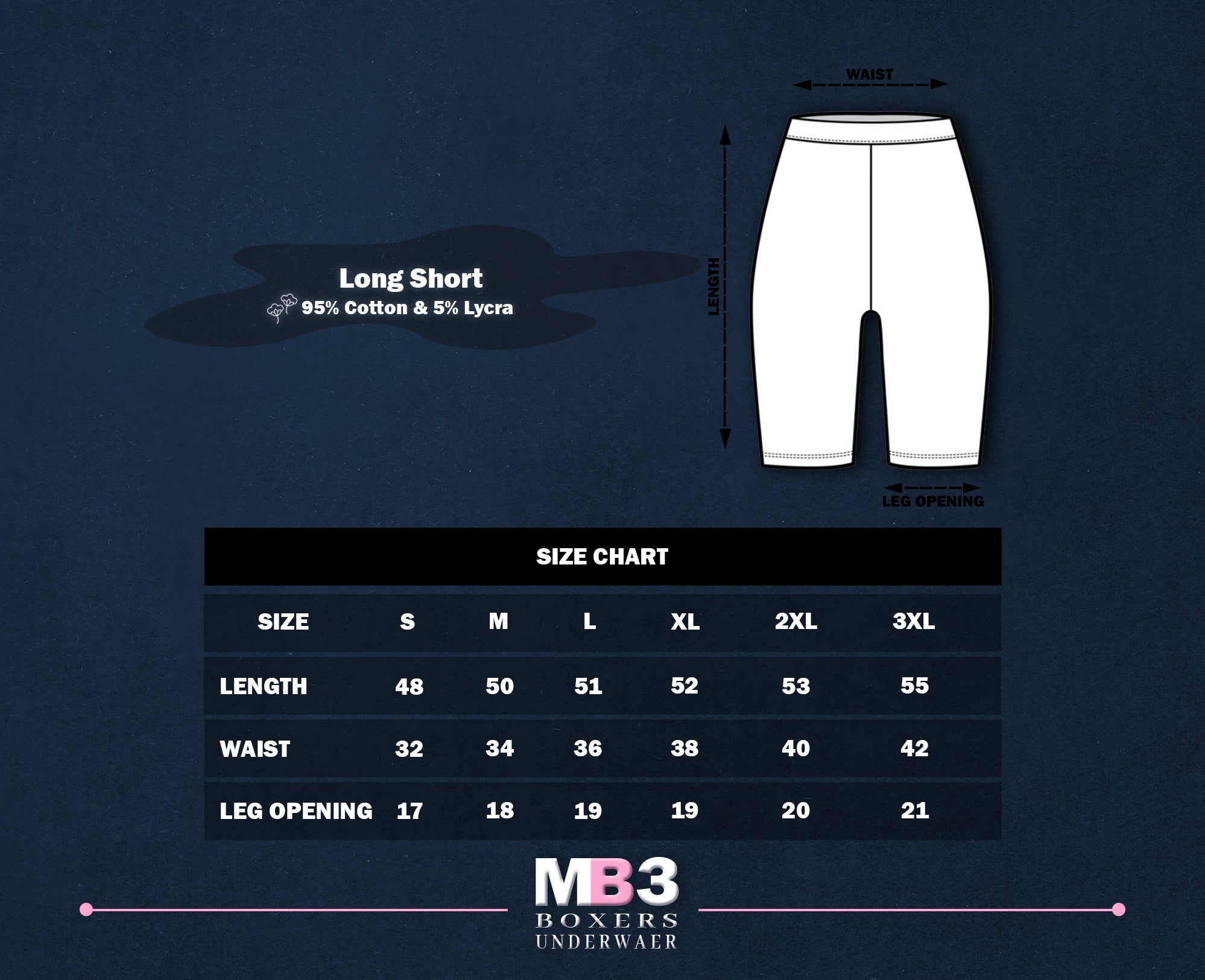 شورت حريمي كحلي طويل أستك جاكار