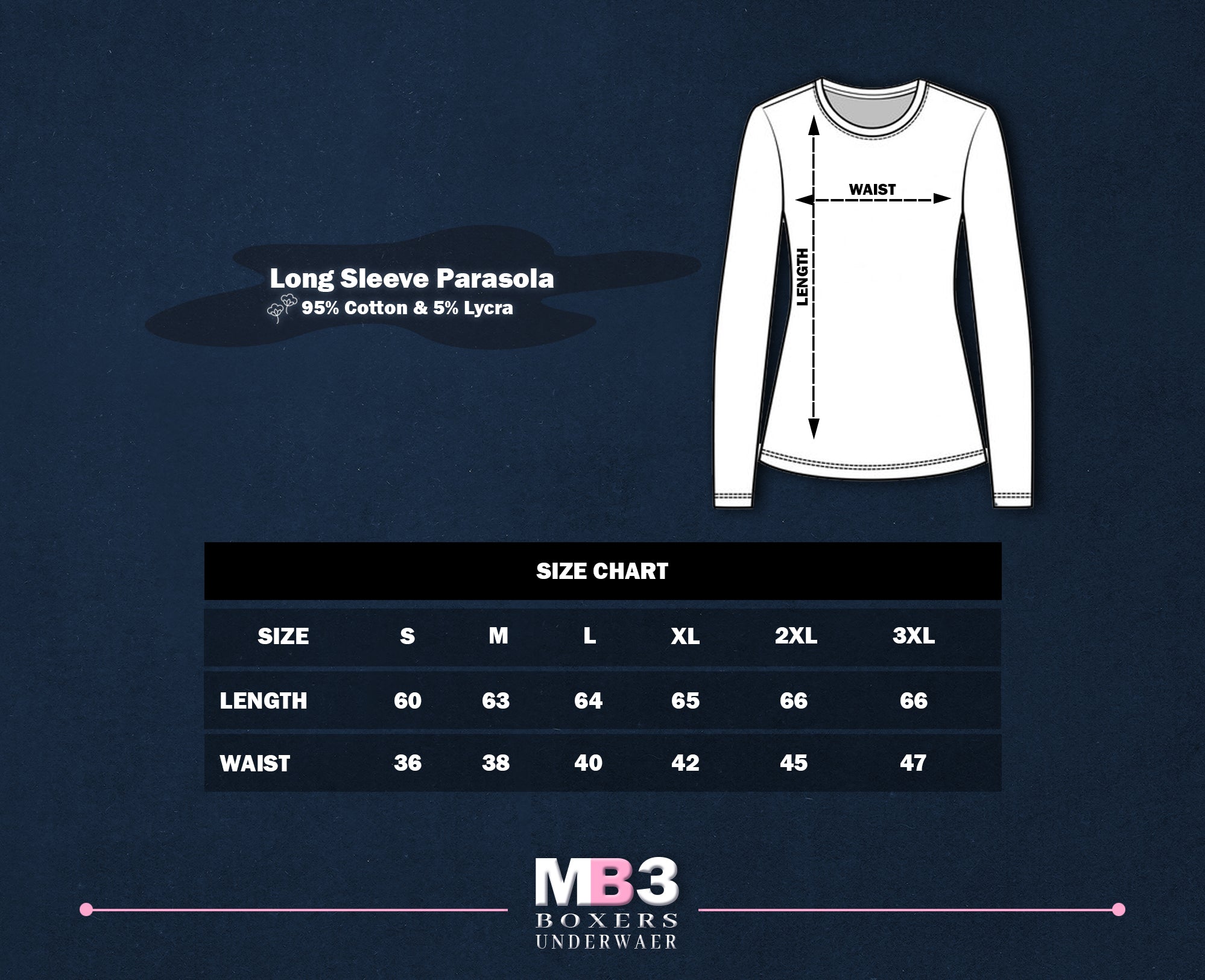 تيشرت نسائي ليكرا بأكمام طويلة - أبيض