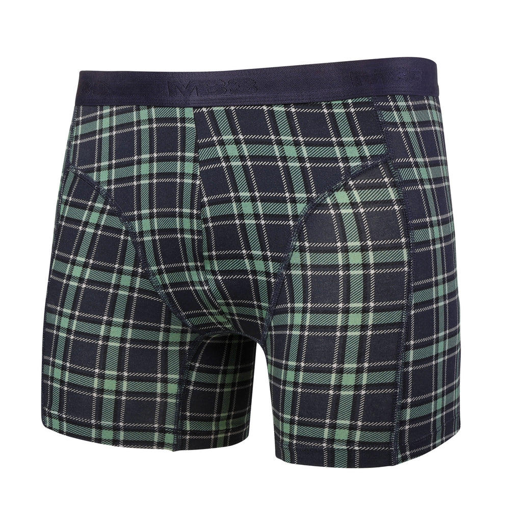 بوكسر ليكرا  رجالي - أستك خارجي - مطبوع