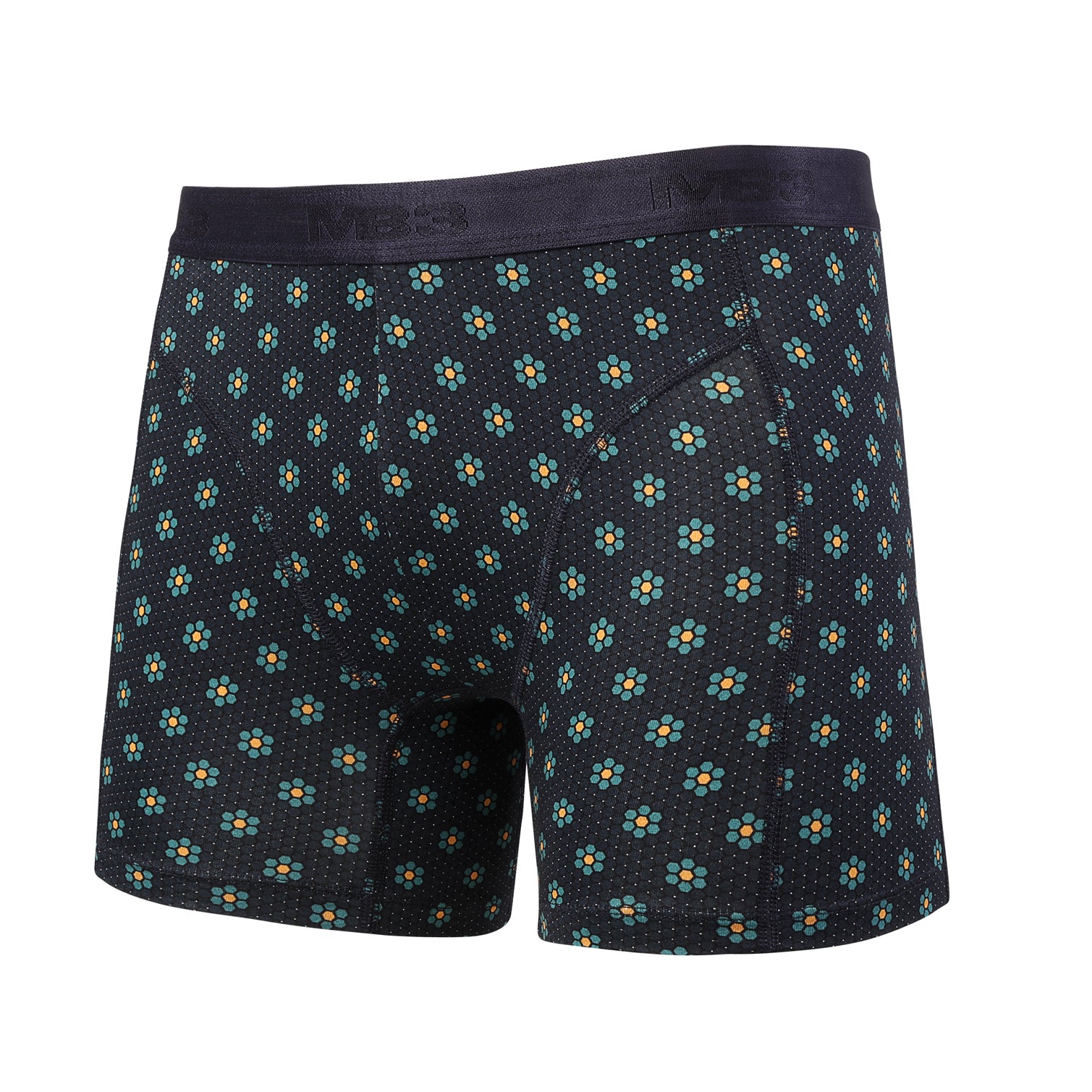 بوكسر ليكرا  رجالي - أستك خارجي - مطبوع