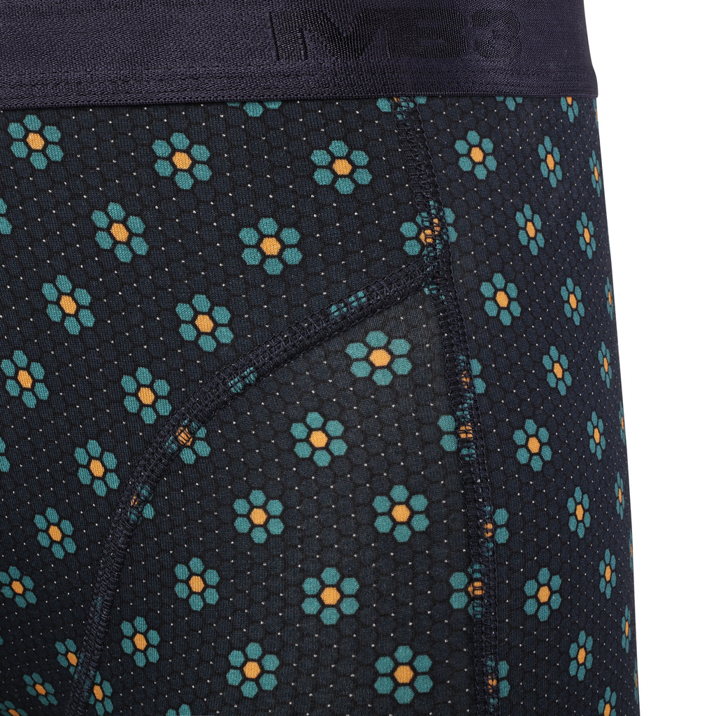 بوكسر ليكرا  رجالي - أستك خارجي - مطبوع