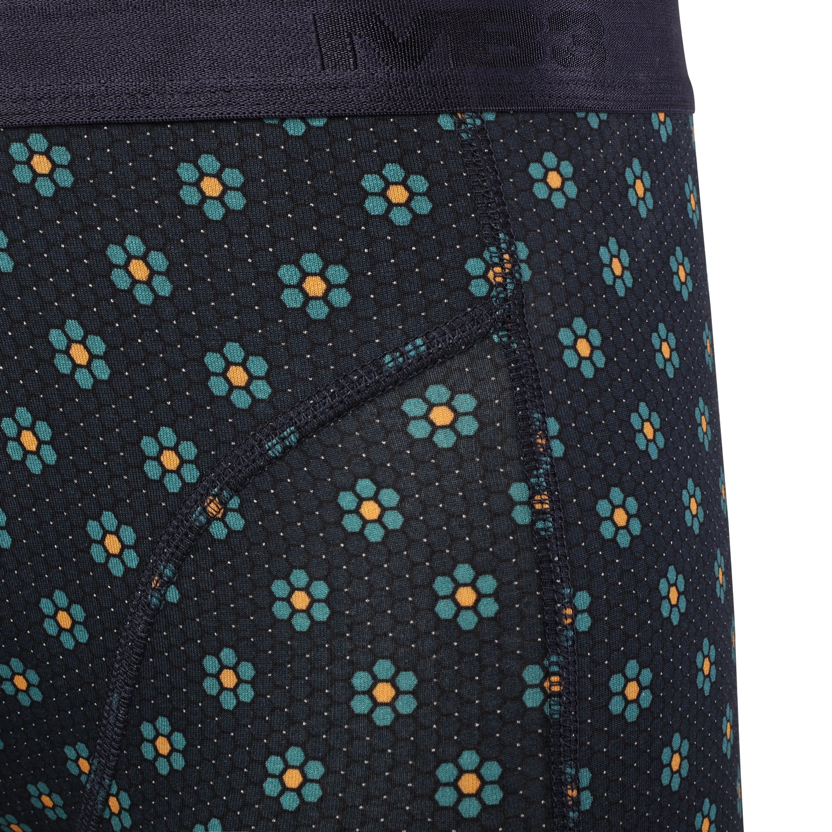 بوكسر ليكرا  رجالي - أستك خارجي - مطبوع