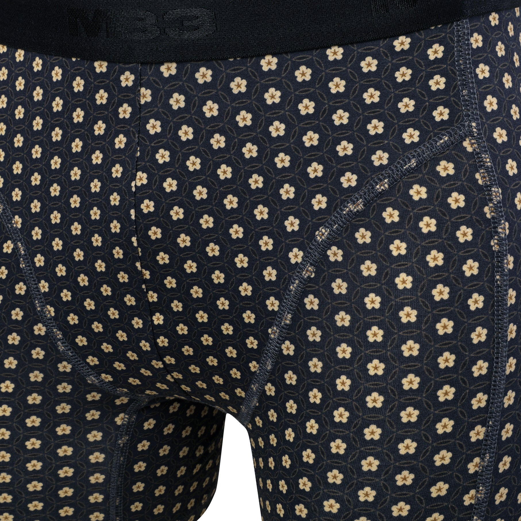 بوكسر ليكرا  رجالي - أستك خارجي - مطبوع