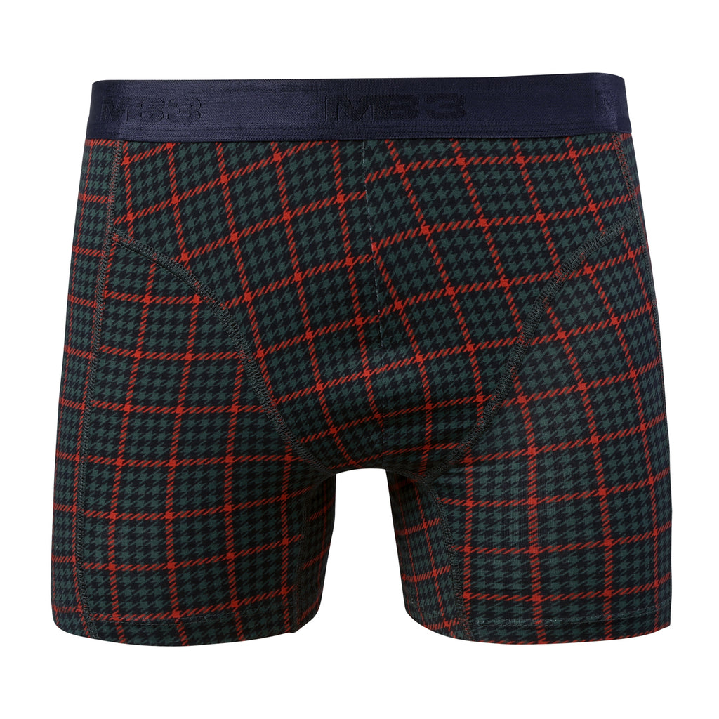 بوكسر ليكرا  رجالي - أستك خارجي - مطبوع