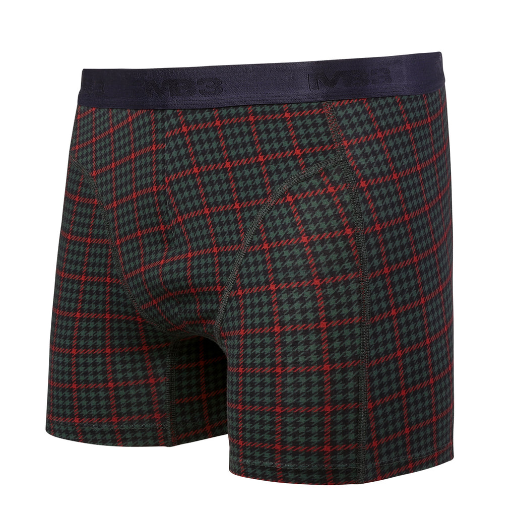 بوكسر ليكرا  رجالي - أستك خارجي - مطبوع