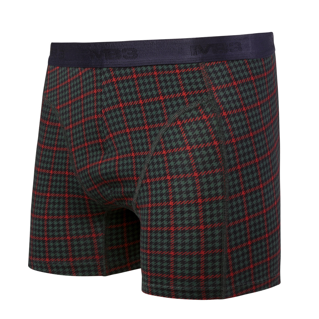 بوكسر ليكرا  رجالي - أستك خارجي - مطبوع