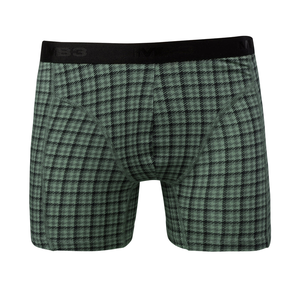 بوكسر ليكرا  رجالي - أستك خارجي - مطبوع