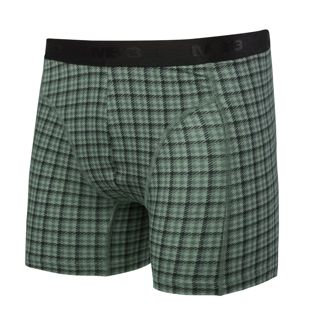 بوكسر ليكرا  رجالي - أستك خارجي - مطبوع