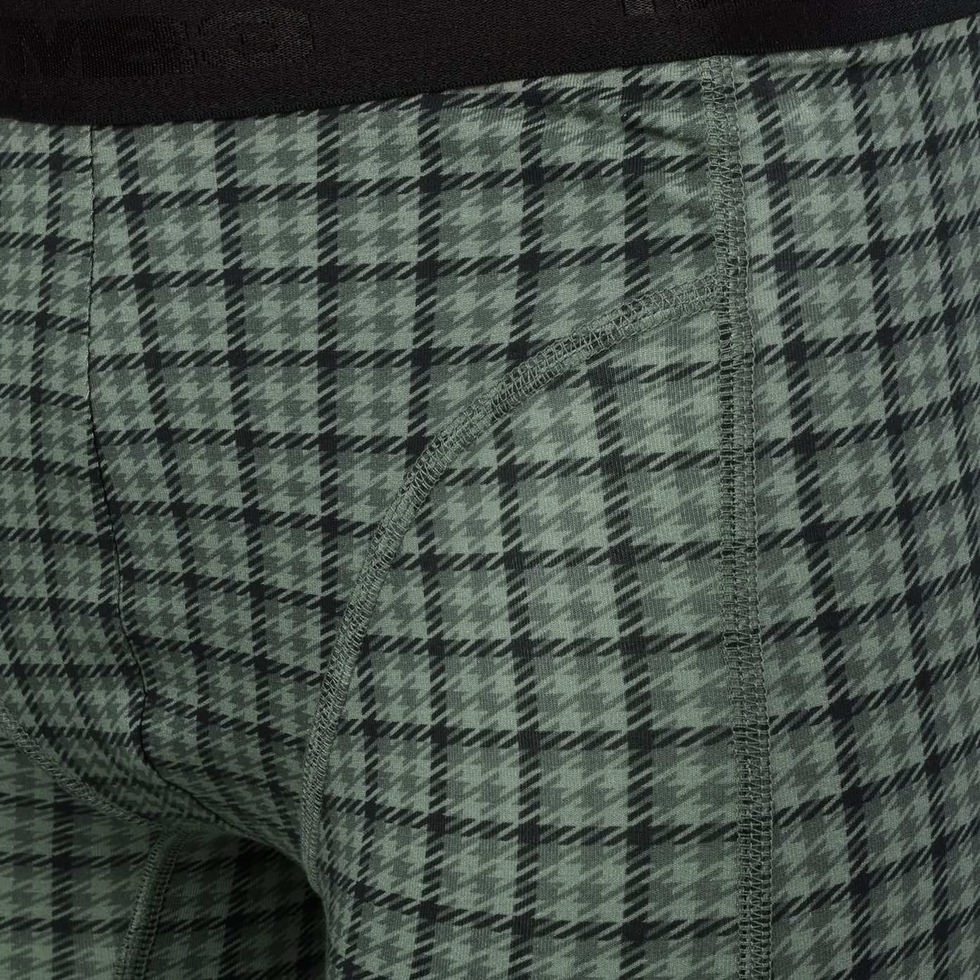 بوكسر ليكرا  رجالي - أستك خارجي - مطبوع