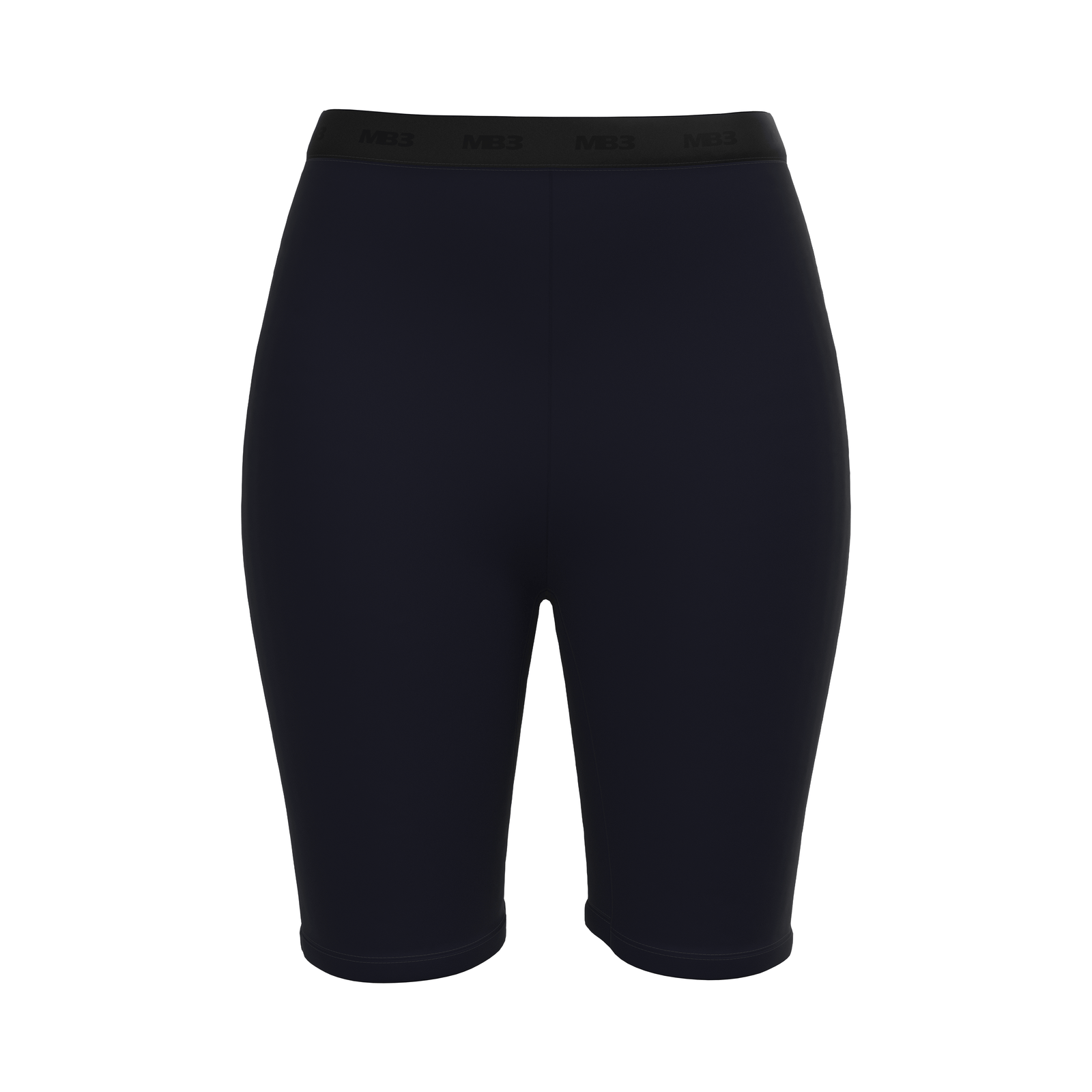 شورت حريمي كحلي طويل أستك جاكار