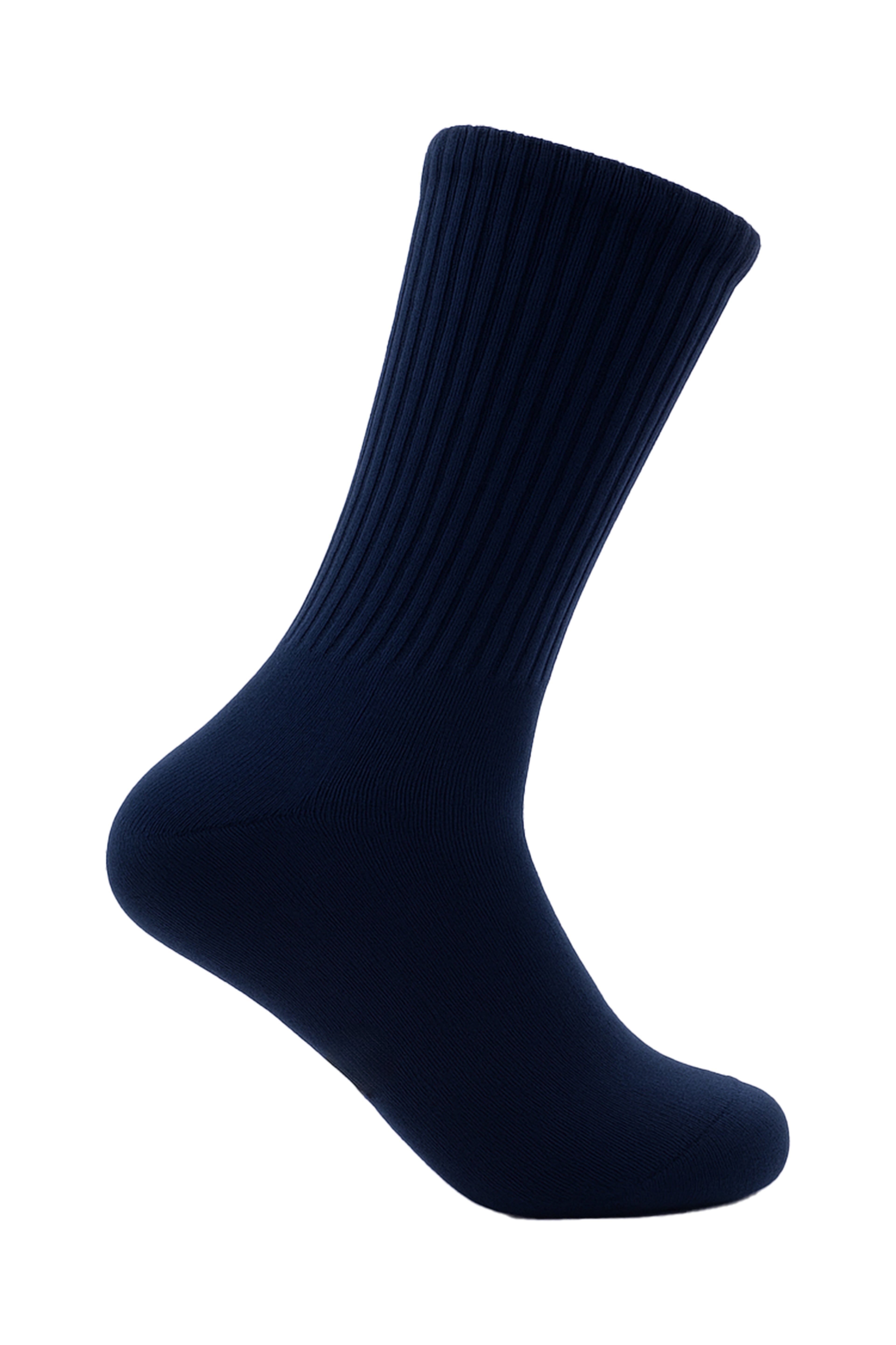 شراب رجالي ساق طويل -  فوطة كاملة - كحلي